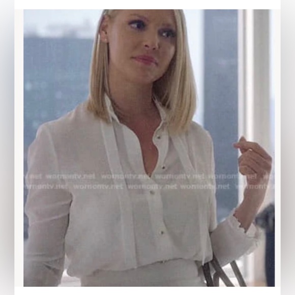 GUCCI Ivory Silk Blouse 36 NWOT - Picture 1 of 11